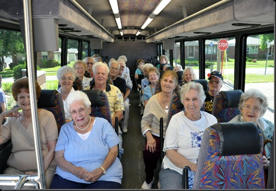 Seniors on Bus