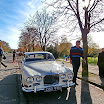 Jaguar old timer... Commercial film shooting, Vác - de itt most London