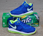 nike air max lebron 8 v2 low blue citron sprite 9 03 Obey Your Thirst! Nike LeBron 8 V2 Low Sprite is Hitting Retail