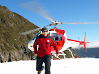 Meet Andy, our friendly and experienced guide for the Glacier tour today.