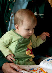Audrey gets a lot of quality time reading books.  She's extremely adept at turning the pages.