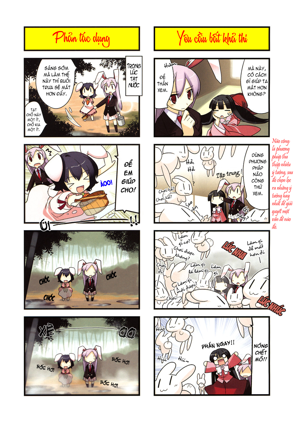 Inaba Mặt Trăng Và Inaba Trái Đất chap 2