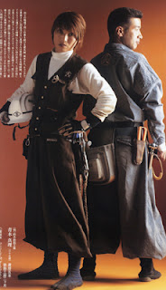 Japanse Tobi (construction) workers. Photo from www.pingmag.jp