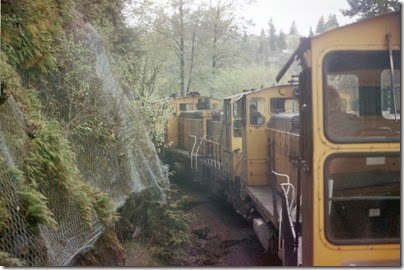 56226384-07 Riding the Weyerhaeuser Woods Railroad (WTCX) at Rocky Point, Washington on May 17, 2005