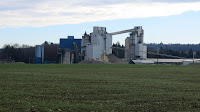 Processing factory at the Gunzger gravel pits Photo