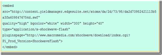 Contoh kode flash di website design Contoh kode flash di website design