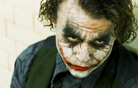 c0 Heath Ledger as the Joker; "You can't be serious."
