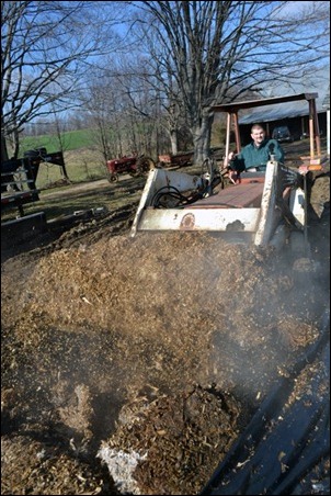 Farmer Doc in the tractor