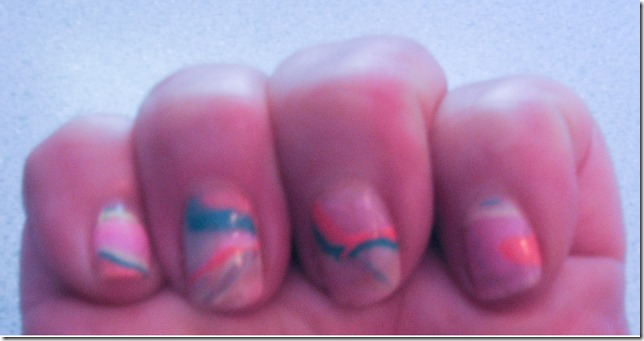 Tie Dye Nails 3
