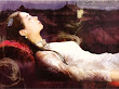 Sleeping Samurai And Butterfly