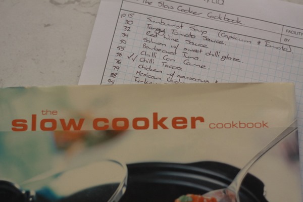 Declutter your cookbooks (1)