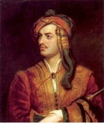 Byron in Albanian dress, painted by Thomas Phillips, 1813 Byron in Albanian dress, painted by Thomas Phillips, 1813