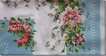 tablecloth - pink floral