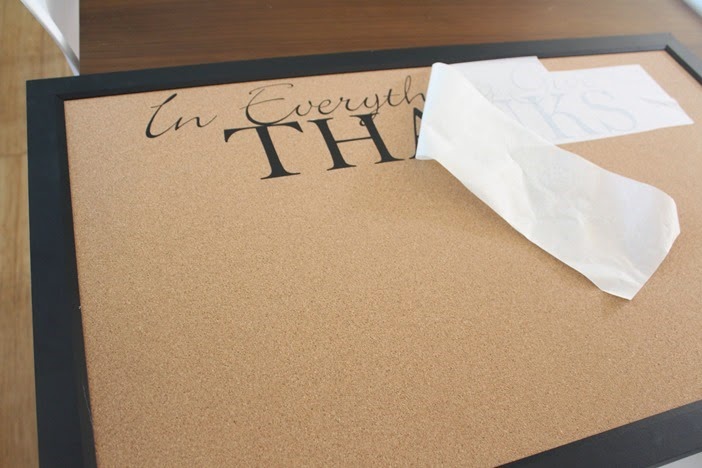 DIY Thanksgiving “Gratitude Board” 