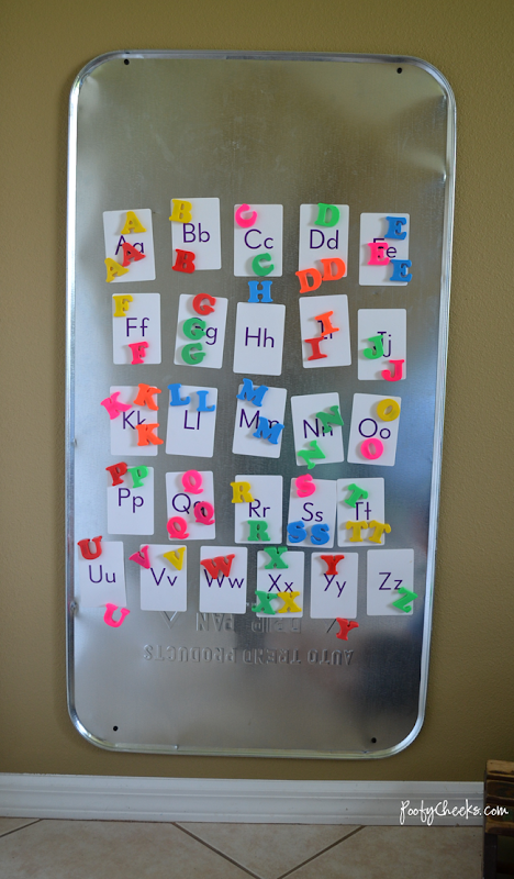 Alphabet Wall Decor by Poofy Cheeks