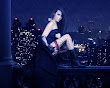 Gothic Beauty At Night City