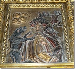 San Antón tentado por los diablos - Santuario de Codés San Antón tentado por los diablos - Santuario de Codés