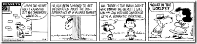 Peanuts 1967-09-08 - Snoopy as a secret agent