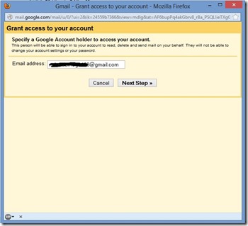 enter mail id