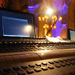 Lighting desk. Lighting desk.