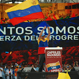 Cierre de campa&ntilde;a en Caracas