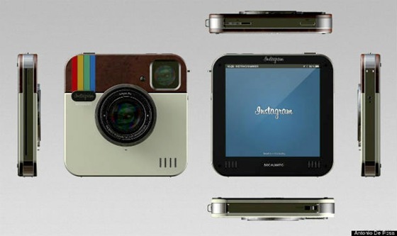 Câmera Instagram: Máquina fotográfica social inspirada no serviço pode virar realidade. camera Instagram Socialmatic 1