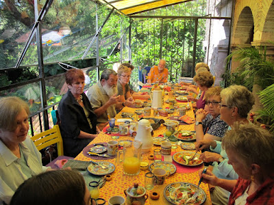 we had breakfast there before our bus trip