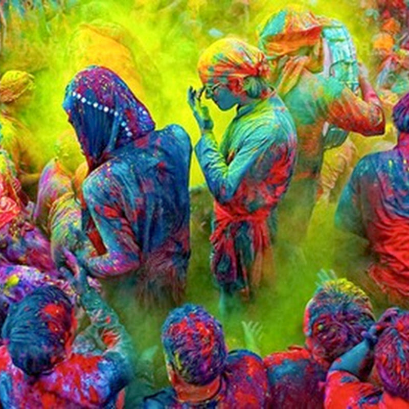 Festivalul culorilor din India