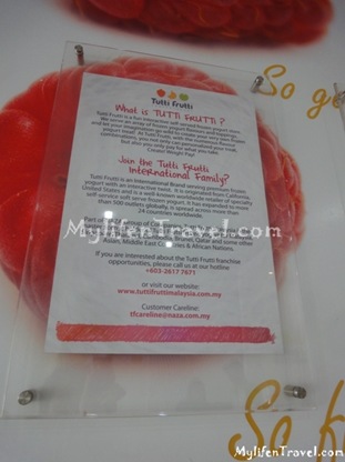 Tutti Frutti Yogurt 28 Tutti Frutti Yogurt 28
