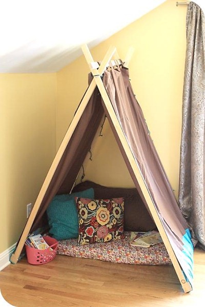 kids tent tutorial
