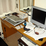 my desk in Chiba, Tokyo, Japan