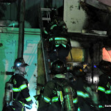 A fire broke out at the rear of the business, aparently on the exterior. Per the business owner, this is the fith time it has happened. The back of the business is somewhat secluded and the owner stated transients will start fires on the cement pad at the rear of the business. The fire started the exterior on fire then traveling up the wall and into the roof facade. Firefighters got a quick knockdown on the fire, however, smoking embers got into the roof and firefighters had to rip into it to assure the fire was completely extinguished. News_110706_BatteryStoreFire