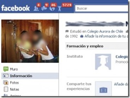 Contador de visitas en Facebook