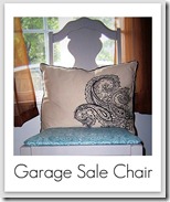 garage sale chair