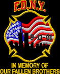 FDNY IN MEM 3.9" 13800 Stitches