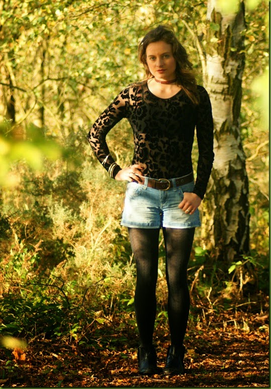 black lace in the countryside