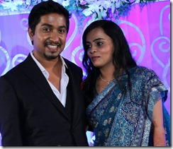 Vineeth sreenivasan wedding reception photos