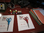 All you need for this simple craft is construction paper, scissors, toothpicks, tape, and a marker.