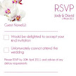 RSVP Card