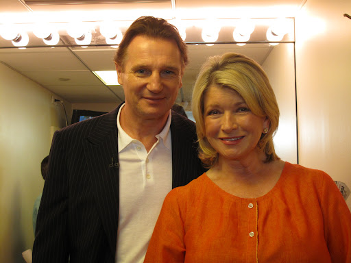 And here I am with Liam Neeson.