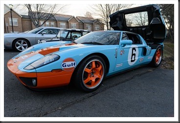 Katie's Cars and Coffee - Ford GT Gulf