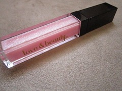 love & beauty lip gloss, bitsandtreats
