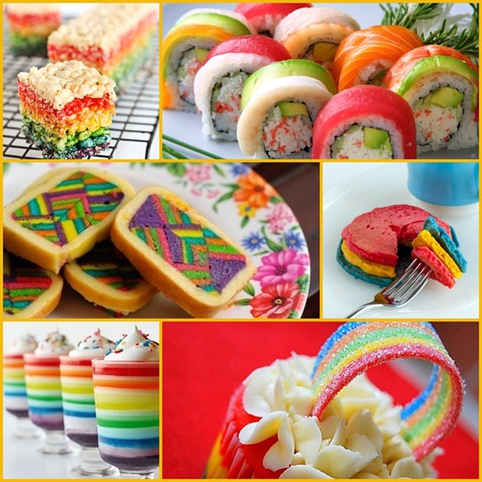 rainbow food