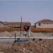 Photos of our first house under construction. 2003-2004