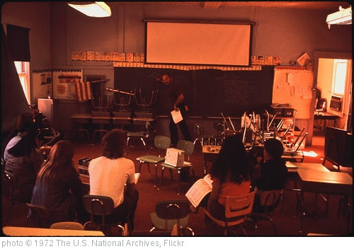 'Training Class For Havasupai Teachers in Reading and Language Instruction Methods' photo (c) 1972, The U.S. National Archives - license: https://www.flickr.com/commons/usage/