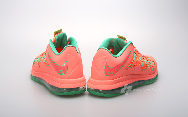 Another Look at Nike Air Max LeBron X Low WATERMELON