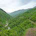 Track leading up from Kara Dobo, into the Ferghana Range, Kyrgyzstan.