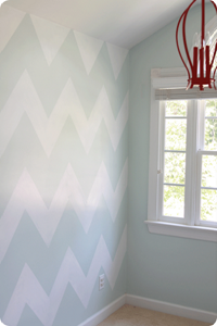 chevron painted wall[7]