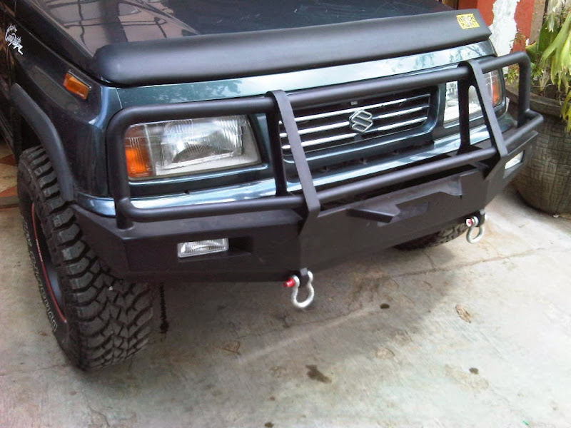 Aksesoris mobil variasi Suzuki Jimny Katana title=