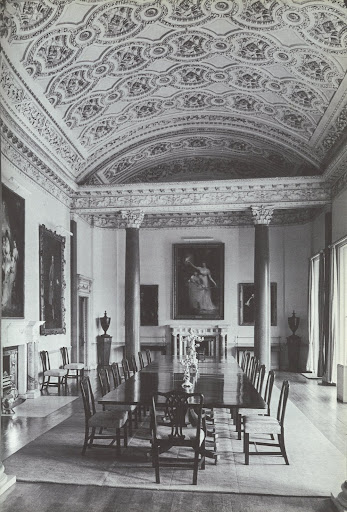 This dining room was added to the Carton estate by the third Duke of Leinster and inspires some deep pondering. This dining room was added to the Carton estate by the third Duke of Leinster and inspires some deep pondering.